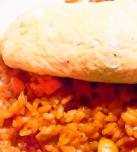洋食屋のたんぽぽオムライス